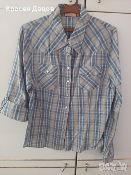 Дамска риза L размер 100% памук, снимка 1