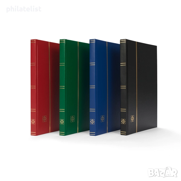 албум за марки Basic 16 черни листа формат А4 - Leuchtturm, снимка 1