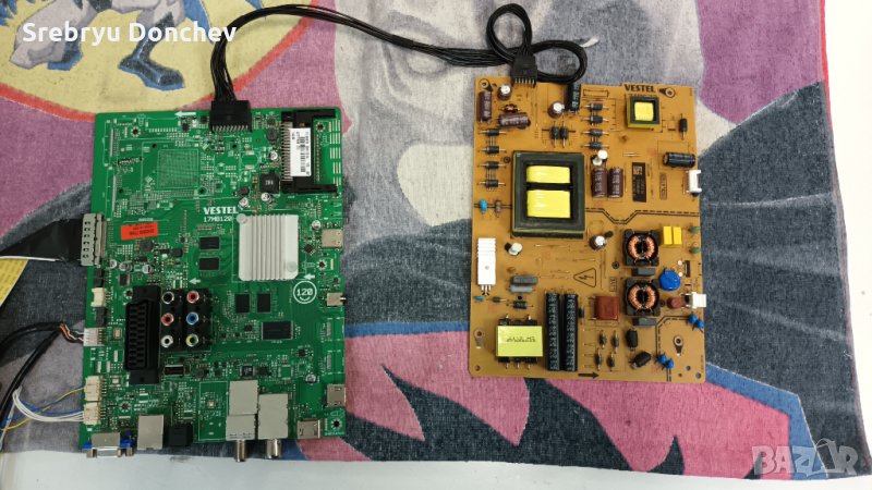 Hitachi 43H W64 със счупен екра 17IPS72 23340904/Main Board 17MB120 27777665 Панел VES430QNDL-2D-N11, снимка 1