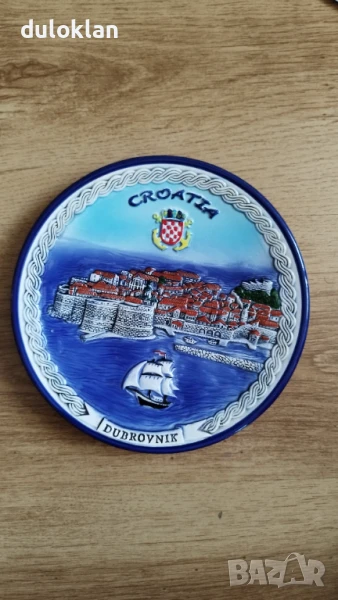	Красива чиния от Дубровник-Хърватия., снимка 1