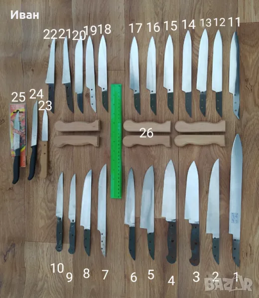 Остриета и дръжки Терна Велико Търново , снимка 1