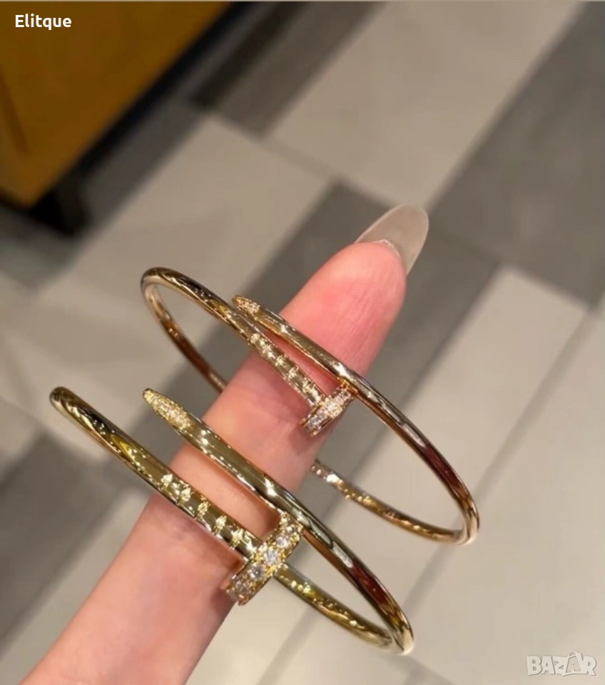 гривна от висококачествена стомана cartier , снимка 1