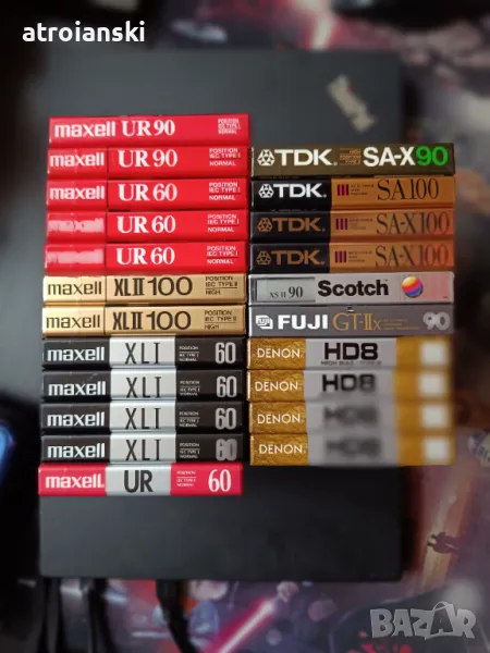 Аудио касети - американски пазар, снимка 1