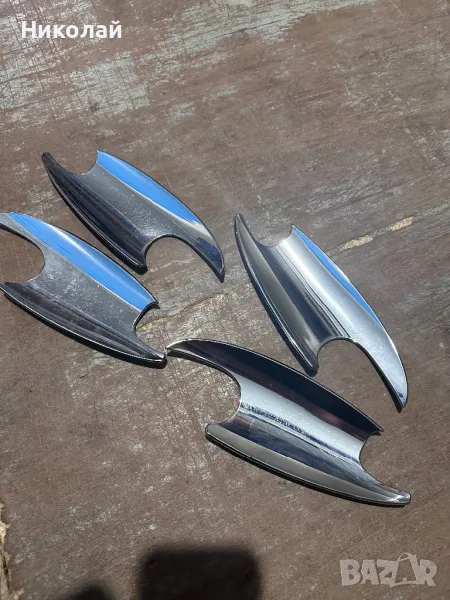 Хром добавки за Mercedes GL X164, снимка 1