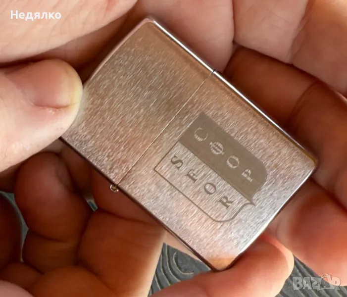 Оригинална запалка Zippo,Sfor,Сфор,2003г., снимка 1