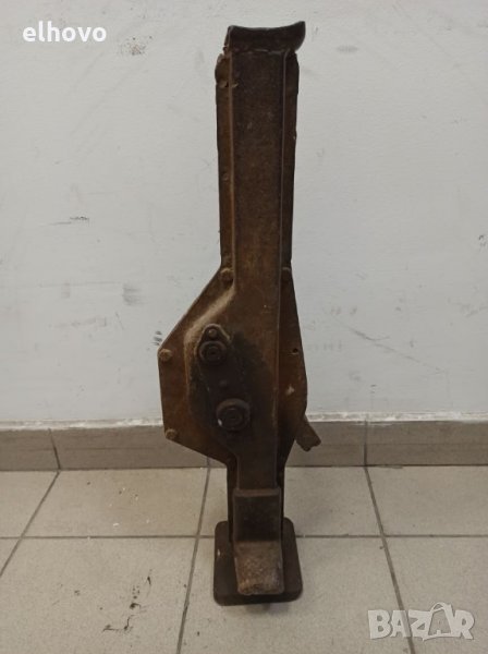 Стар механичен крик за железопътни релси, тип 'Латерна' 3DIN 7355 PFAFF 1943г, снимка 1