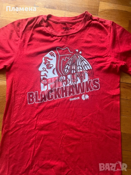 Reebok червена тениска 10-12 г момче , снимка 1