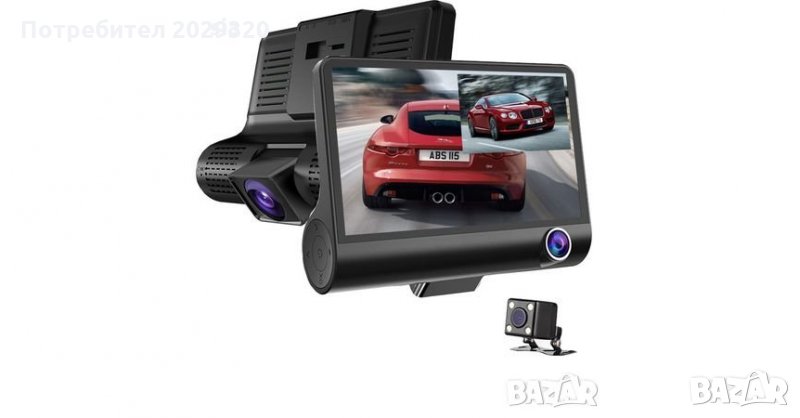 Видеорегистратор – HD DVR VIDEO CAR DVR + Камера за задно виждане , снимка 1