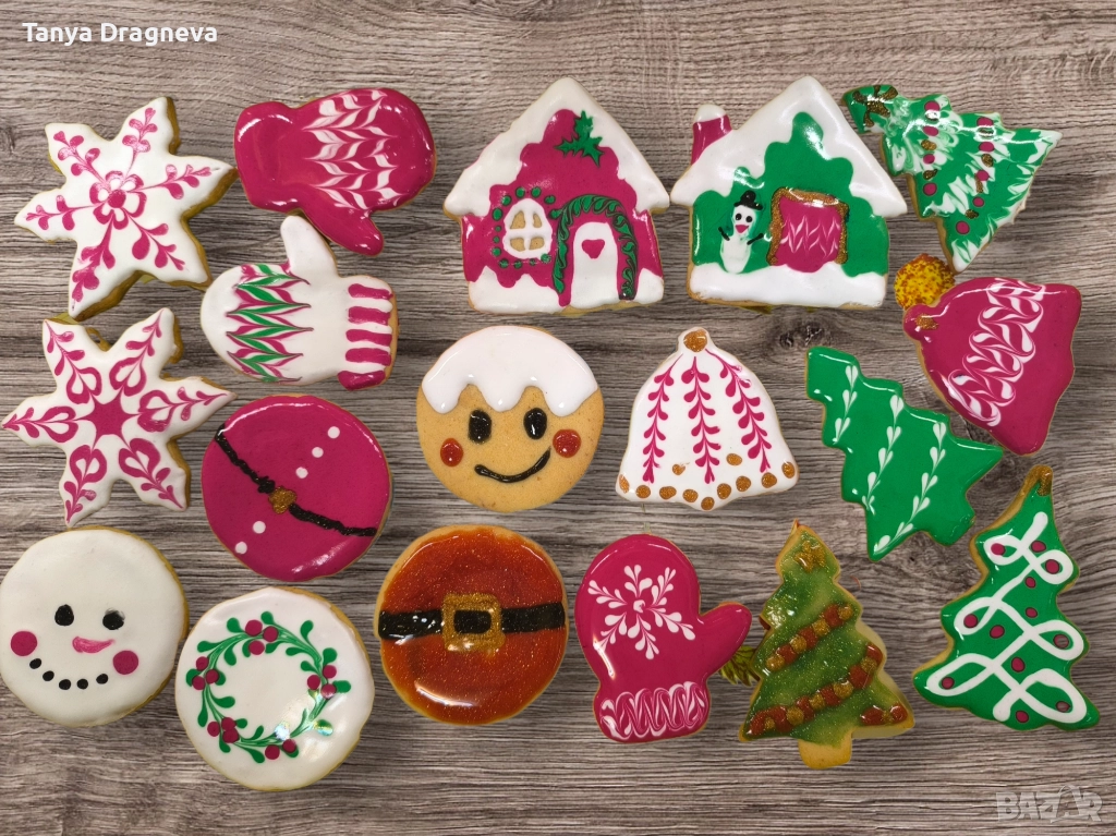 Ръчно рисувани домашни меденки за всеки празник  , снимка 1