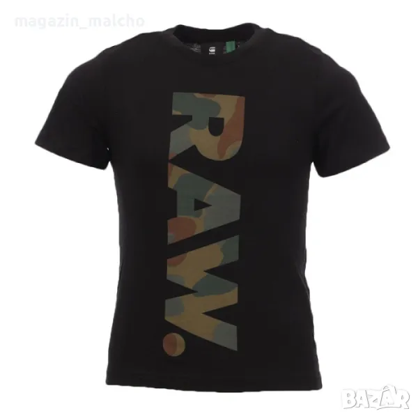Детска Тениска – G-STAR RAW Daba Camo Large Logo; размери: 7-8, 11-12 и 12-13 години, снимка 1