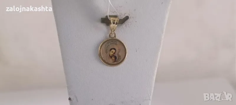 Нова Златна икона-0,52гр/14кр, снимка 1