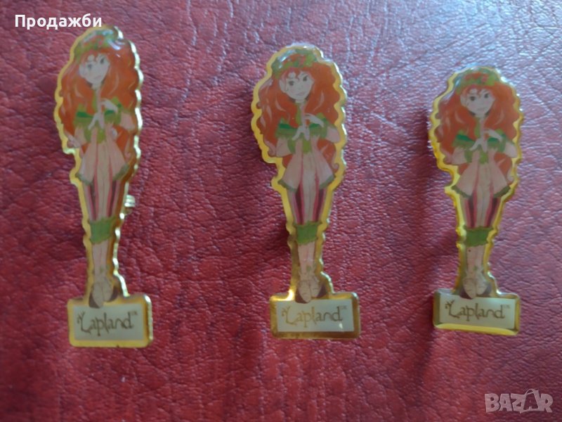 Детски значки с феи, снимка 1