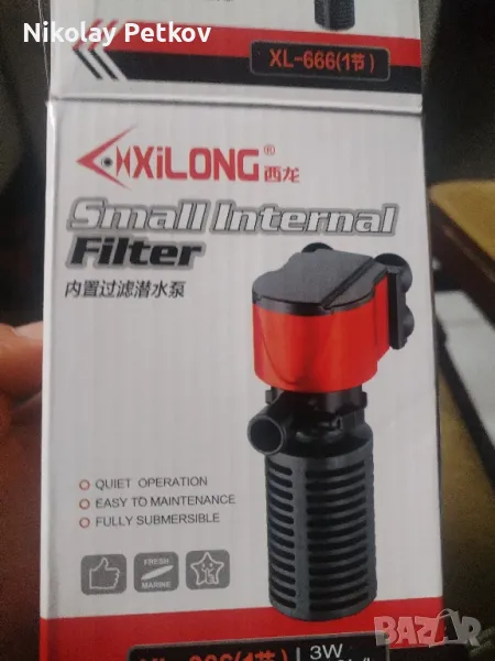 Мини аквариумна помпа, снимка 1