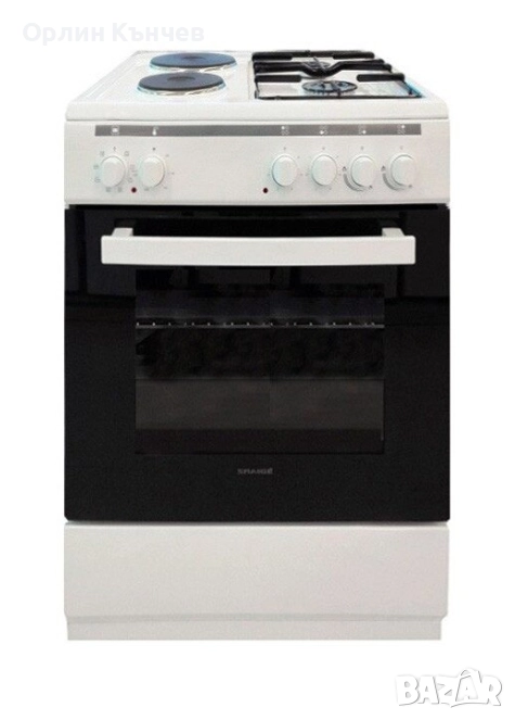 Готварска Печка Snaige SNG-58R Ток/Газ, снимка 1