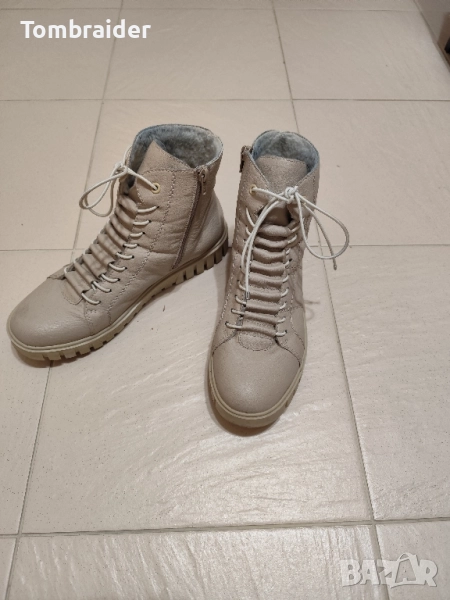 Боти Rieker БЕЖОВ 42 номер , снимка 1