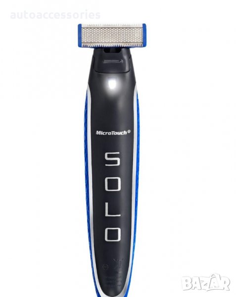 3000050116 Акумулаторен тример Amio Micro Touch SOLO подходящ за лице, тяло и сухо бръснене в 2 в 1, снимка 1