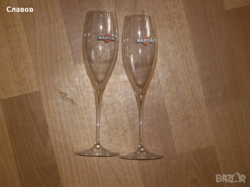 Чаши за шампанско Martini, снимка 1