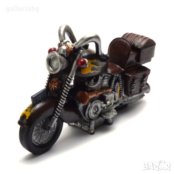 Декоративна касичка ретро мотор – полирезин, 16x27 см, снимка 1