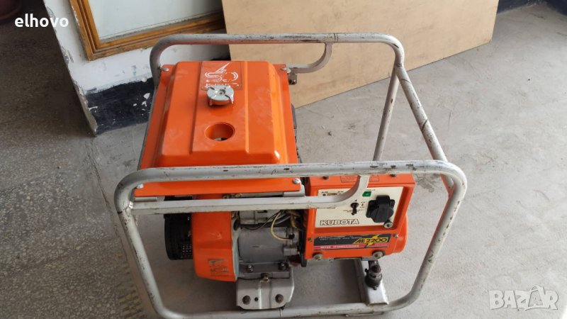Бензинов монофазен агрегат за ток KUBOTA AE2200, снимка 1