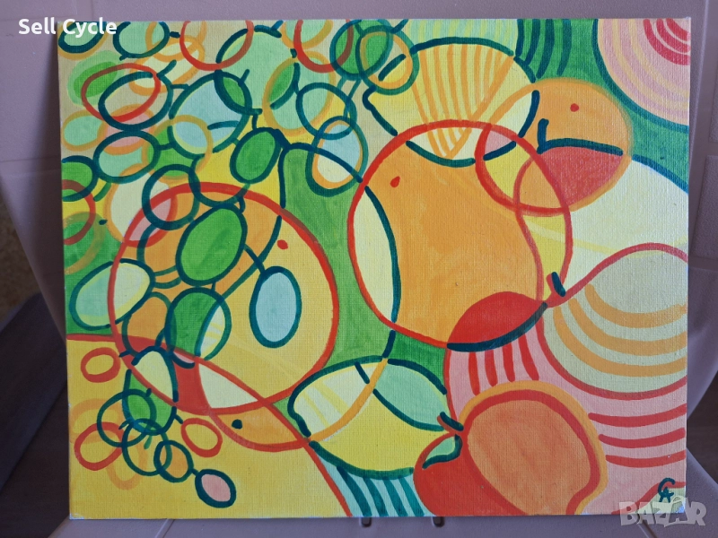 ✅КАРТИНА АКРИЛ - ПЛОДОВЕ - 24/30 СМ.❗, снимка 1