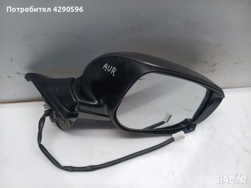 Дясно огледало за Toyota Auris / Тойота Аурис до 2010г., снимка 1