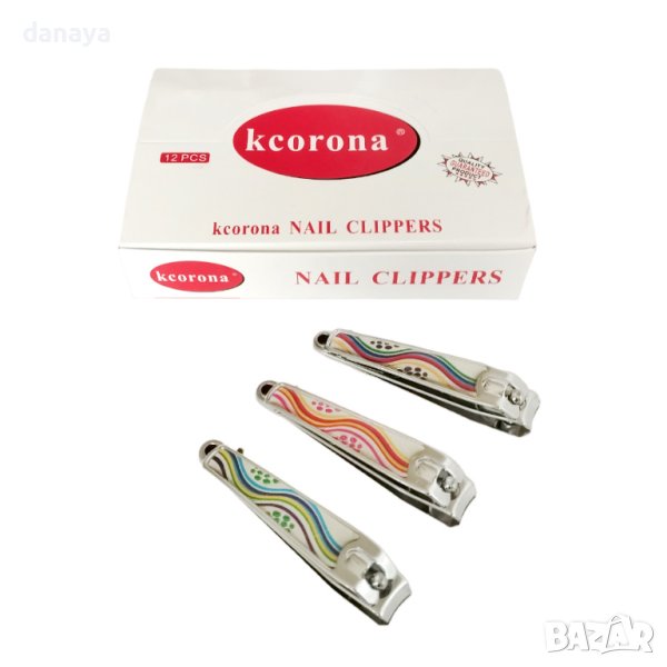 4100 Цветна козметична нокторезачка, снимка 1