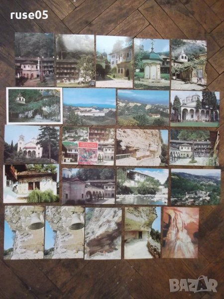 Лот от 22 бр. картички "Манастири"*, снимка 1