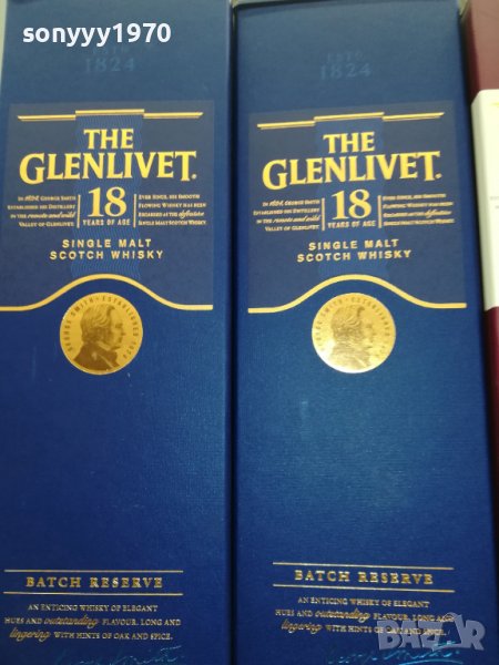 THE GLENLIVET 18-ПРАЗНО ШИШЕ И КУТИЯ ЗА КОЛЕКЦИЯ 1907220916, снимка 1