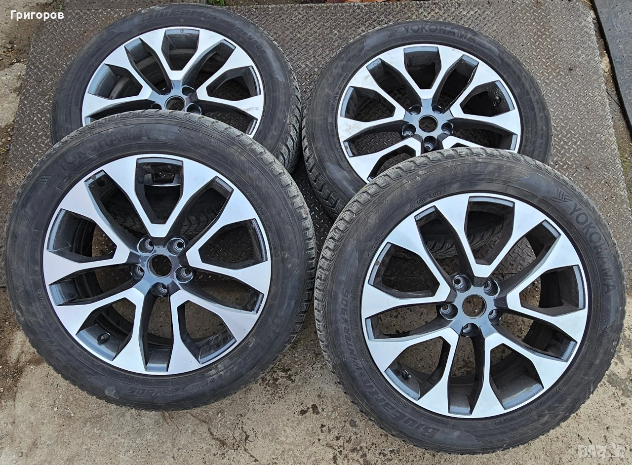 19" комплект оригинални алуминиеви джанти със зимни гуми за RENAULT KOLEOS 2 (2017), снимка 1