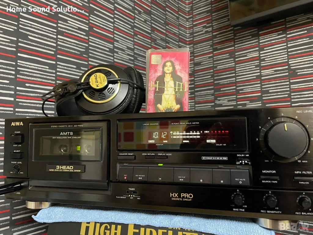 AIWA AD-F810 - ОТЛИЧЕН ТРИГЛАВ ДЕК, снимка 1