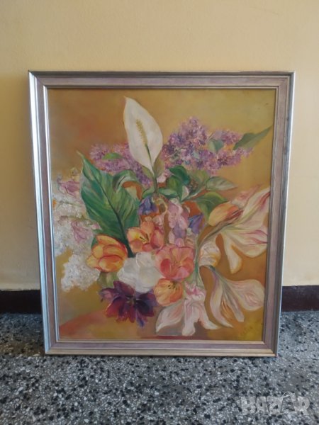 картина-цветя, снимка 1