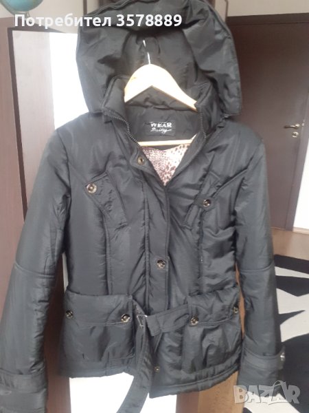 Дамско яке с качулка, снимка 1