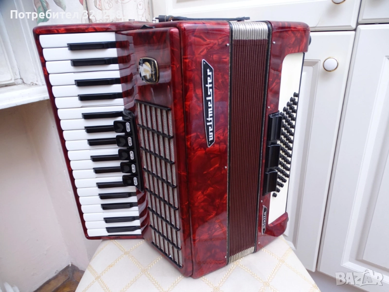 Акордеон Велтмайстер Стела 60 баса, снимка 1