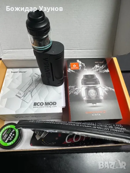 Vapor Storm Eco Mod GeekVape Z X RTA Vape, снимка 1