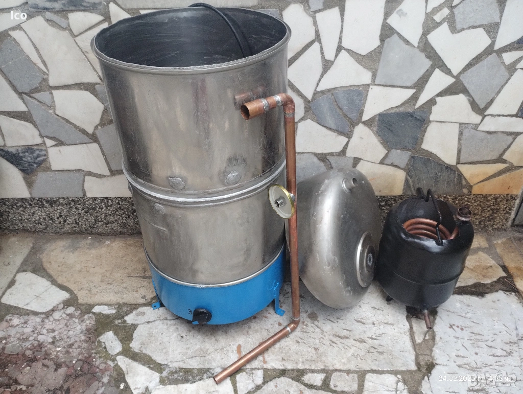 казан за ракия 80л., снимка 1