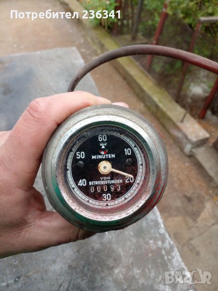 Ретро брояч моточасове 6волта, снимка 1