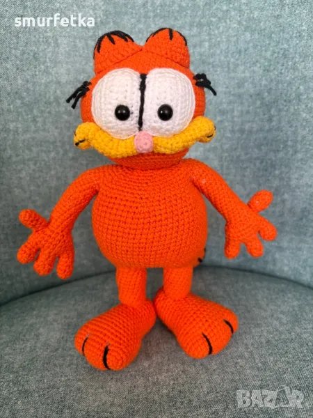 Плетена играчка Гарфилд, снимка 1