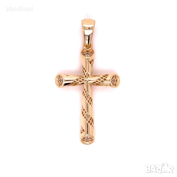 Златен медальон 2,45гр. 14кр. проба:585 модел:33324-1, снимка 1