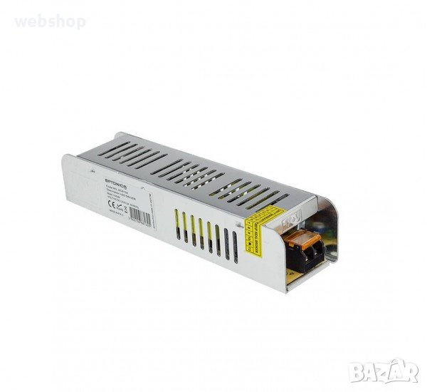 Захранване за LED осветление и камери , -12VDC, +12VDC, 5A, 60W, IP20, метален, Адаптер, снимка 1