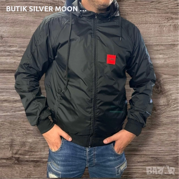 Мъжка Ветровка -XL, 2XL -лого Бродирано 💫Hugo Boss , снимка 1