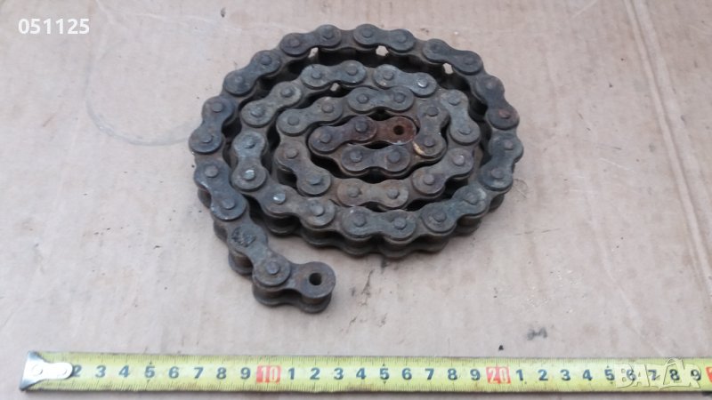 стара верига от трактор, автомбил , снимка 1