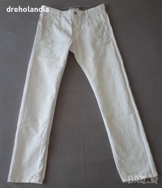 Бял панталон - лен и памук – Esprit – 30/34 , снимка 1
