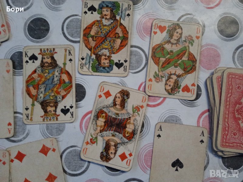 Стари карти тип ROCOCO, снимка 1