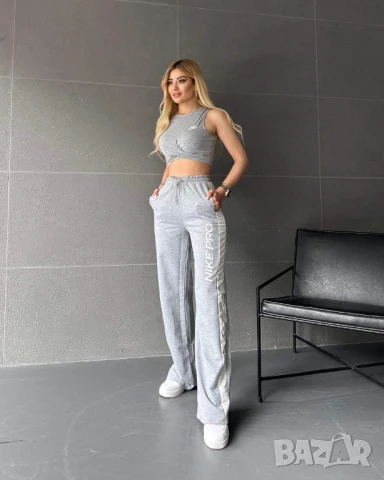 дамски памучни екипи с бродерия nike, снимка 3 - Спортни екипи - 50766377