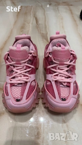 Balenciaga Track розови , снимка 6 - Маратонки - 53536728