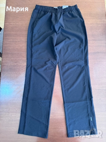 памучен дамски черен спортен панталон,анцуг, Schneider, размер 40 , снимка 2 - Панталони - 51972051