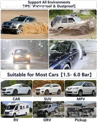 Система за следене на налягането в гумите Vtopek H10-EU5, снимка 8 - Аксесоари и консумативи - 48371751