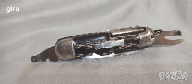 Ретро джобен нож Imperial Kamp King- USA с елмаз за рязане на стъкло, снимка 3 - Ножове - 43602796