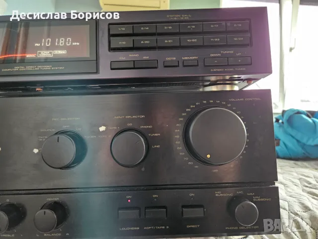 Стерео усилвател Pioneer A-656 Mark 2+тунер Pioneer F-656, снимка 3 - Ресийвъри, усилватели, смесителни пултове - 50377323
