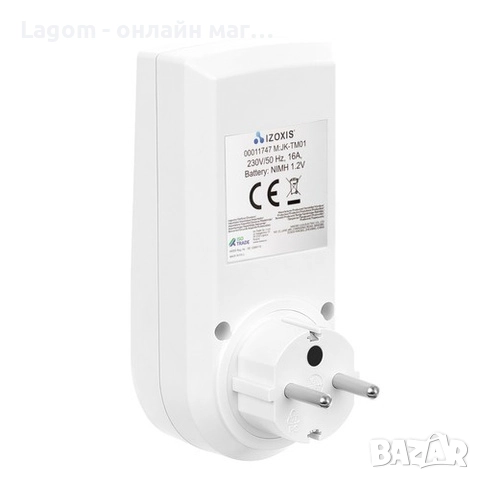 Дигитален седмичен таймер превключвател, Електронен контакт с таймер, 230V, LCD дисплей, снимка 4 - Друга електроника - 52560938